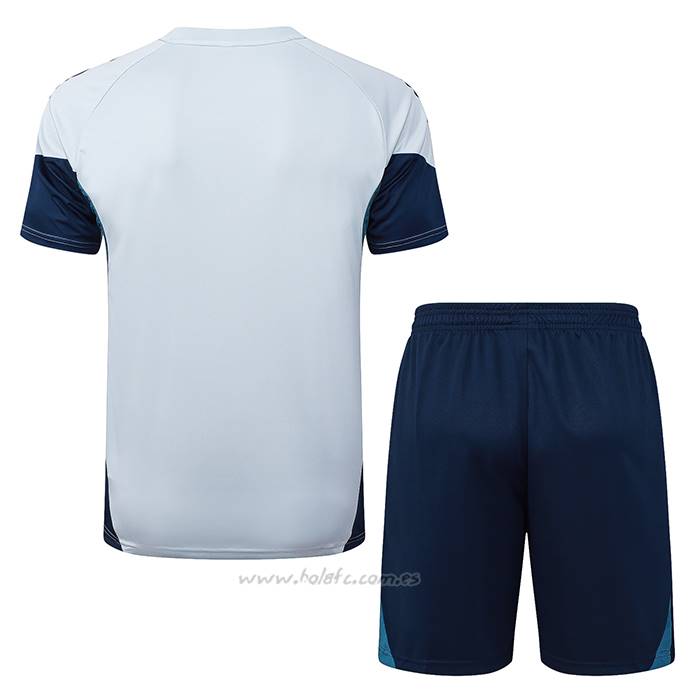 Chandal del Arsenal Manga Corta 2025-2026 Gris - Pantalon Corto